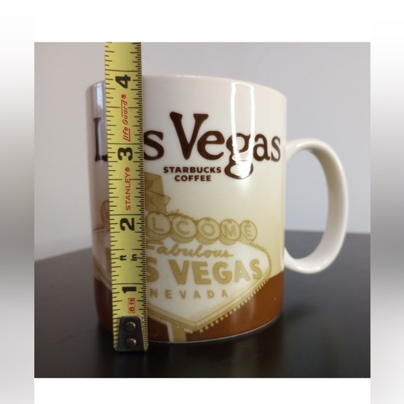 STARBUCKS Las Vegas Collector Series 16oz City Global Icon Coffee Mug 2009 - Picture 5 of 6